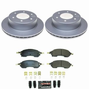 Ford Bronco Brake Kit - Rear - PowerStop - Z23 Evolution Coated - `21-`25