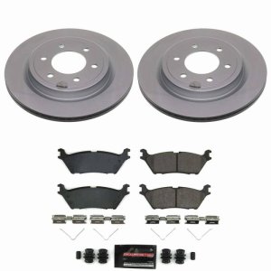 Ford Bronco Brake Kit - Rear - PowerStop - Z23 Coated - `22-`25