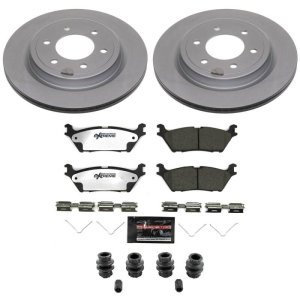 Ford Bronco Brake Kit - Rear - PowerStop - Z36 Coated Truck & Tow - `22-`25