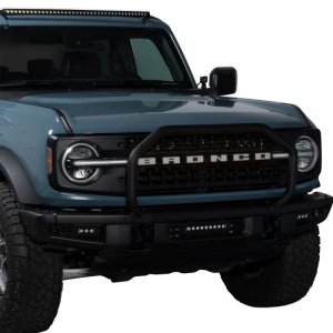 Ford Bronco Grille Guard - Front - Putco - Single Hoop - `21-`27