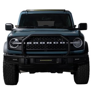 Ford Bronco Grille Guard - Front - Putco - Single Hoop - `21-`27