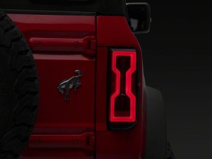 Ford Bronco LED Taillights - Raxiom - Axial Series - Black Housing, Smoked Lens - `21-`26