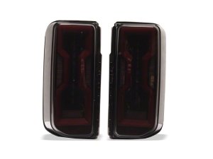 Ford Bronco LED Taillights - Raxiom - Axial Series - Black Housing, Smoked Lens - `21-`26