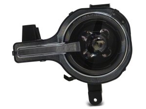 Ford Bronco LED Headlights - Raxiom - LED Halo with White Backlight - Black - `21-`26