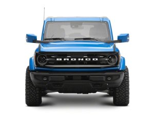 Ford Bronco LED Headlights - Raxiom - LED Halo with White Backlight - Black - `21-`26
