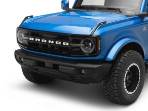 Ford Bronco LED Headlights - Raxiom - LED Halo with White Backlight - Black - `21-`26
