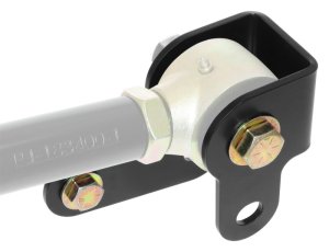 Ford Bronco Track Bar Geometry Correction Bracket - Rear - RockJock - Geometry Correction Axle Bracket - Semi-Gloss Black - `21-`27