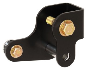 Ford Bronco Track Bar Geometry Correction Bracket - Rear - RockJock - Geometry Correction Axle Bracket - Semi-Gloss Black - `21-`27