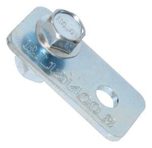 Ford Bronco Track Bar Geometry Correction Bracket - Rear - RockJock - Geometry Correction Axle Bracket - Semi-Gloss Black - `21-`27