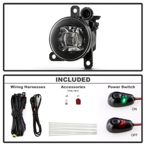 Ford Bronco Sport Fog Lights - SPYDER - OEM Full LED w/ Switch - `21-`23