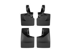 Ford Bronco Mud Flaps - WeatherTech - No-Drill DigitalFit - Black - `21-`27