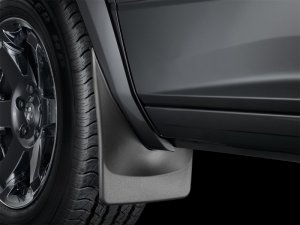 Ford Bronco Mud Flaps - Front - WeatherTech - No-Drill DigitalFit, QuickTurn Fastening System - Black - `21-`27 Ford Bronco Mud Flaps - Front - WeatherTech - No-Drill DigitalFit, QuickTurn Fastening System - Black - `21-`27