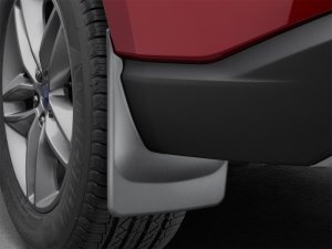 Ford Bronco Mud Flaps - Rear - WeatherTech - No-Drill DigitalFit - Black - `21-`27