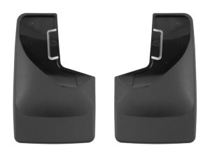 Ford Bronco Mud Flaps - WeatherTech - No-Drill DigitalFit, Style 2 - Black - `21-`27 Ford Bronco Mud Flaps - WeatherTech - No-Drill DigitalFit, Style 2 - Black - `21-`27