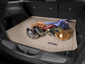 Ford Bronco Cargo Liner - WeatherTech - w/Bumper Protector - Black - `22-`25
