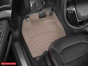 Ford Bronco Sport Floor Mats - Front - WeatherTech - FloorLiner HP - Black - `21-`27