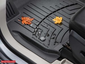 Ford Bronco Sport Floor Mats - Rear - WeatherTech - FloorLiner HP - Black - `21-`27