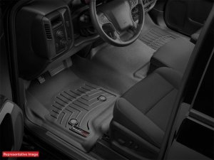 Ford Bronco Sport Floor Mats - Front - WeatherTech - FloorLiner DigitalFit - Black - `21-`27
