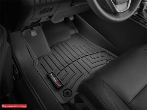 Ford Bronco Sport Floor Mats - Front - WeatherTech - FloorLiner DigitalFit - Black - `21-`27
