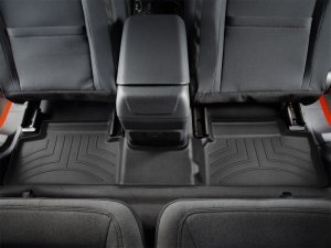 Ford Bronco Floor Liners - Rear - WeatherTech - FloorLiner DigitalFit - Black - `21-`27