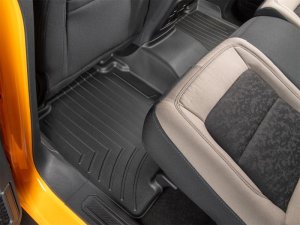 Ford Bronco Floor Liners - Rear - WeatherTech - FloorLiner DigitalFit - Black - `21-`27