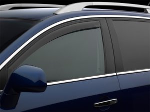 Ford Bronco Sport Wind Deflectors - Front + Rear - WeatherTech - Dark Tint - `21-`25