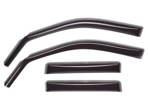 Ford Bronco Sport Wind Deflectors - Front Rear - WeatherTech - Matte Black - `21-`25