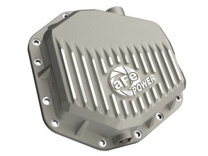 Ford Bronco Raptor Differential Cover - Rear - aFe - Street Series - Raw w/ Machined Fins - `22-`25