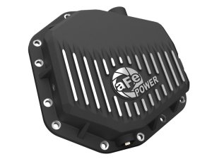 Ford Bronco Raptor Rear Differential Cover - aFe - POWER Pro Series w/ Machined Fins - Black - `22-`25