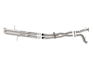 Ford Bronco Raptor Performance Exhaust - aFe - Vulcan Series Cat Back, Hi-Tuck, 3 IN 304 Stainless Steel - `22-`26