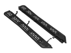 Ford Bronco Nerf Bars & Running Boards - aFe - Terra Guard Off-Road Sliders - Black - `21-`25