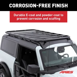 Ford Bronco Roof Rack - 2 Door - Factory Hard Top - Aries