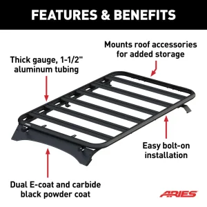 Ford Bronco Roof Rack - 2 Door - Factory Hard Top - Aries