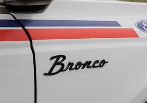 Ford Bronco Custom Emblem (1) - Bronco - Gloss Black Finish