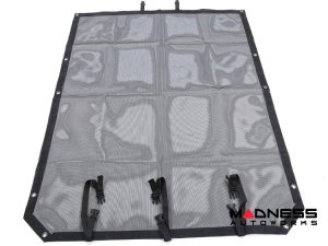 Ford Bronco Roof Sun Shade - Mesh - Black - 4-Door - w/ Buckles