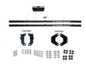 Ford Bronco Roof Rack - Exposed Racks - Black - 4-Door - Soft Top - `21-`27