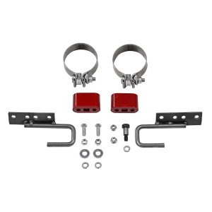 Ford Bronco Performance Exhaust - Cat Back - Dual Exit - Flowmaster - Outlaw - Black w/ Polished Tip - 4-Door