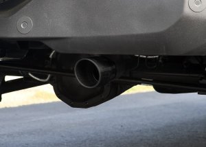 Ford Bronco Performance Exhaust - Cat Back - Dual Exit - Flowmaster - Outlaw - Black w/ Polished Tip - 4-Door