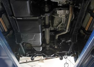 Ford Bronco Performance Exhaust - Cat Back - Dual Exit - Flowmaster - Outlaw - Black w/ Polished Tip - 4-Door