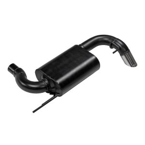 Ford Bronco Performance Exhaust - Cat Back - Axle Exit - Flowmaster - American Thunder - Black w/ Polished Tip