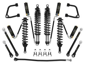 Ford Bronco Coilover Kits - ICON - Stage 7 - 2.5 Series CDXS Coilover - Tubular UCA & Links - 2021