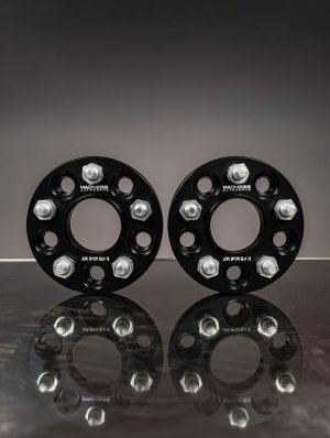 Ford Bronco Sport Wheel Spacers - MADNESS - 15mm - set of 2 - Black Finish Ford Bronco Sport Wheel Spacers - MADNESS - 15mm - set of 2 - Black Finish