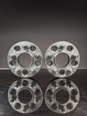 Ford Bronco Sport Wheel Spacers - MADNESS - 15mm - set of 2 - Silver Finish Ford Bronco Sport Wheel Spacers - MADNESS - 15mm - set of 2 - Silver Finish