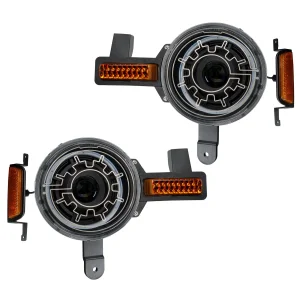 Ford Bronco Projector Headlights - ORACLE Lighting - Oculus Bi-LED with Heated Lenses - 2021