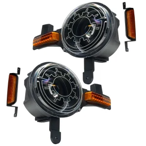 Ford Bronco Projector Headlights - ORACLE Lighting - Oculus Bi-LED with Heated Lenses - 2021