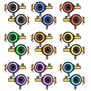 Ford Bronco LED Headlights - ORACLE Lighting - Oculus Bi-LED Projector, ColorSHIFT - 2021+