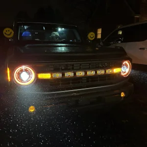Ford Bronco LED Headlights - ORACLE Lighting - Oculus Bi-LED Projector, ColorSHIFT - 2021+