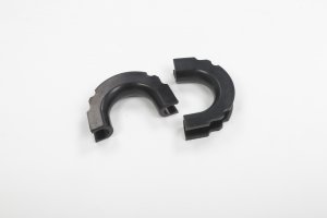 Ford Bronco Rear Tow Hook Covers - Set of 2 - Black