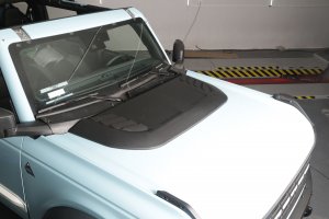 Ford Bronco Hood Scoop - Black - Autoparrel