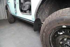 Ford Bronco Mudflaps - Factory Rock Rail End Caps - 4 Door (4pcs) 